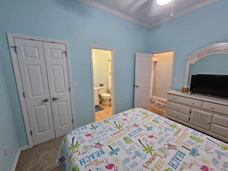 Queen bed
