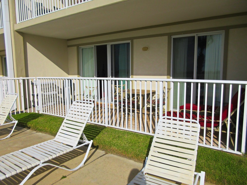 balcony from pool