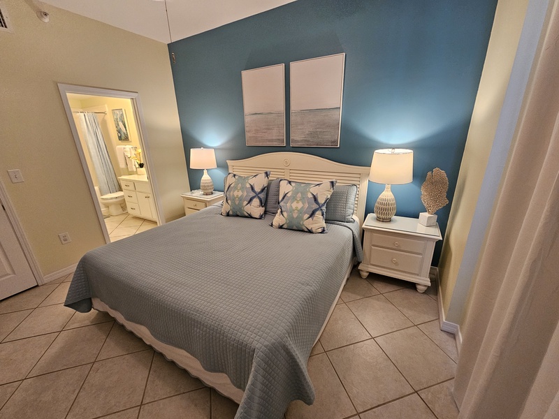 Master Bedroom with ensuite bath.