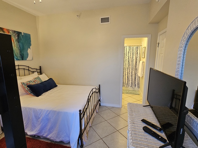 2nd bedroom has ensuite bath. 