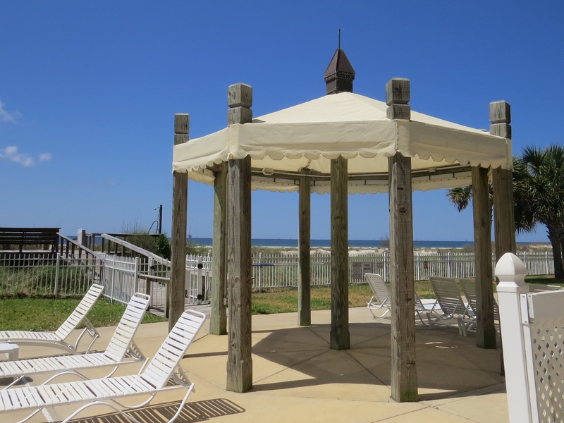 gazebo close up