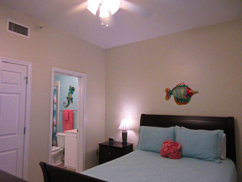 attached bathroom to bedroom
