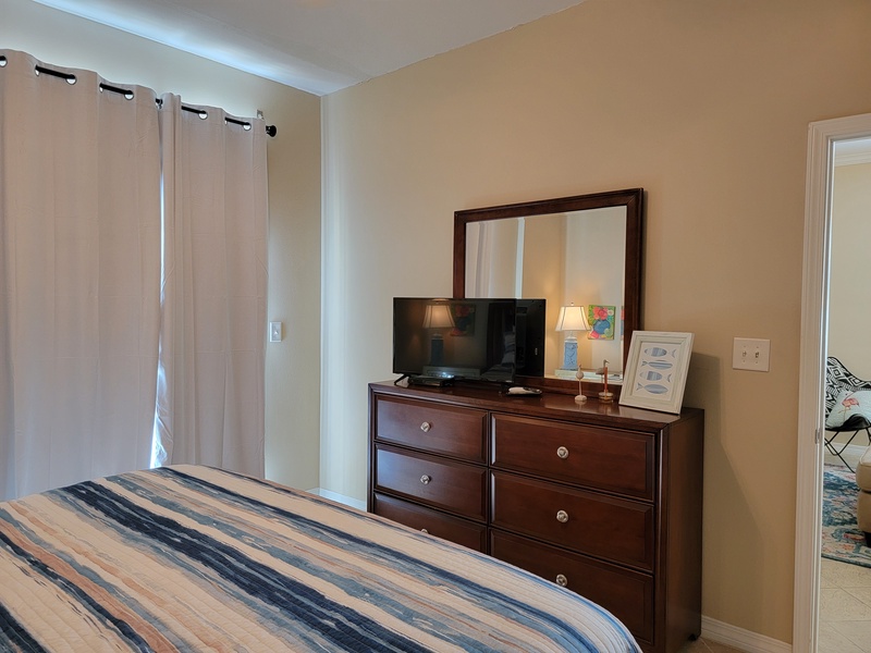 master bedroom TV
