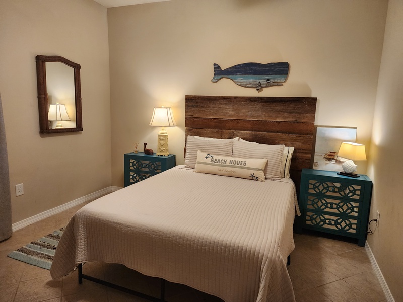 front bedroom full bed