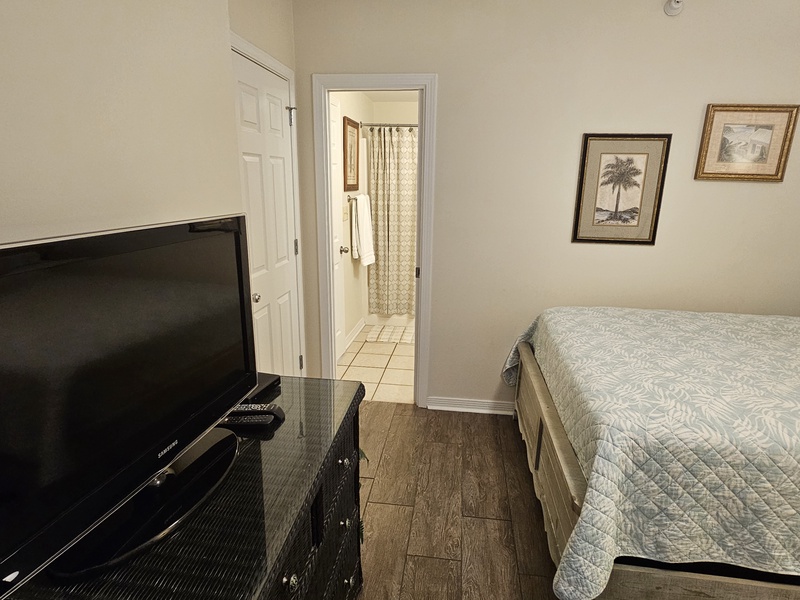 2nd bedroom has ensuite bath. 