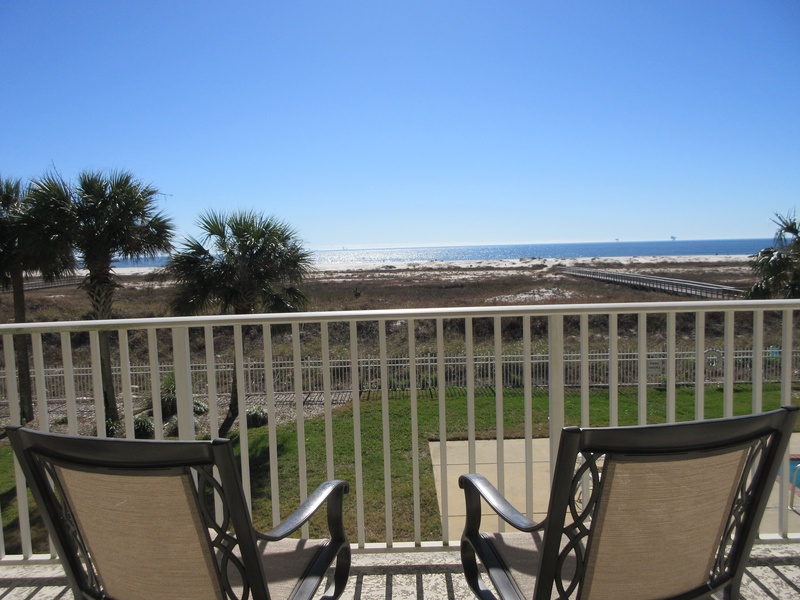balcony view of beach