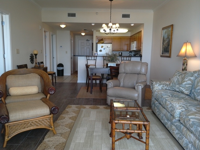 living room & dining area