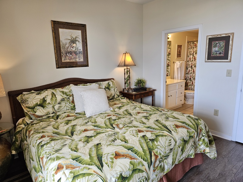 master bedroom & master bathroom