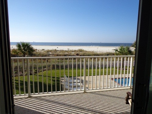 balcony view of ocean