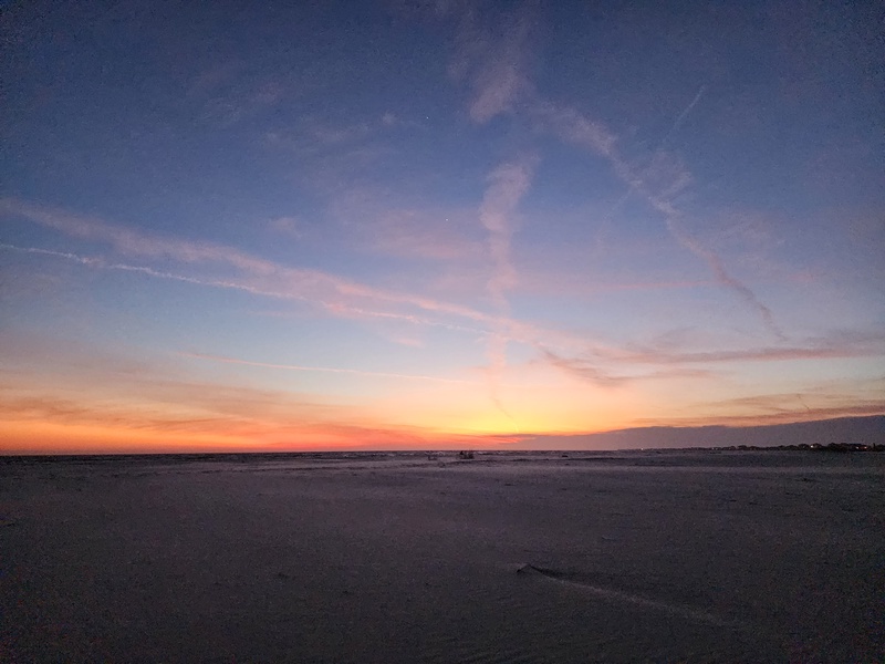 beach sunset