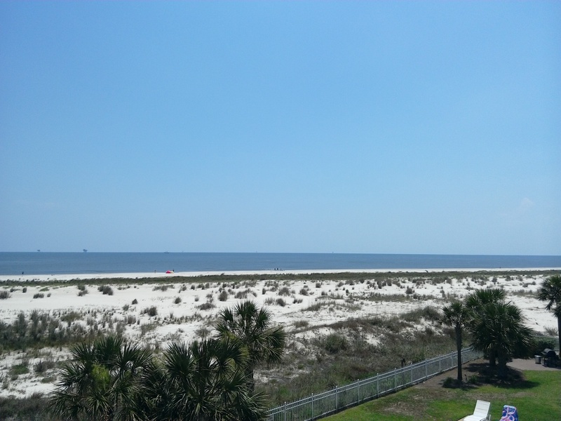 western view of ocean