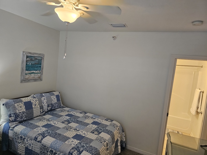 2nd Bedroom opens up to ensuite bath. 