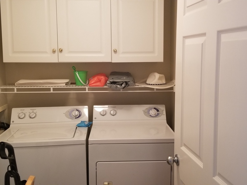 laundry area