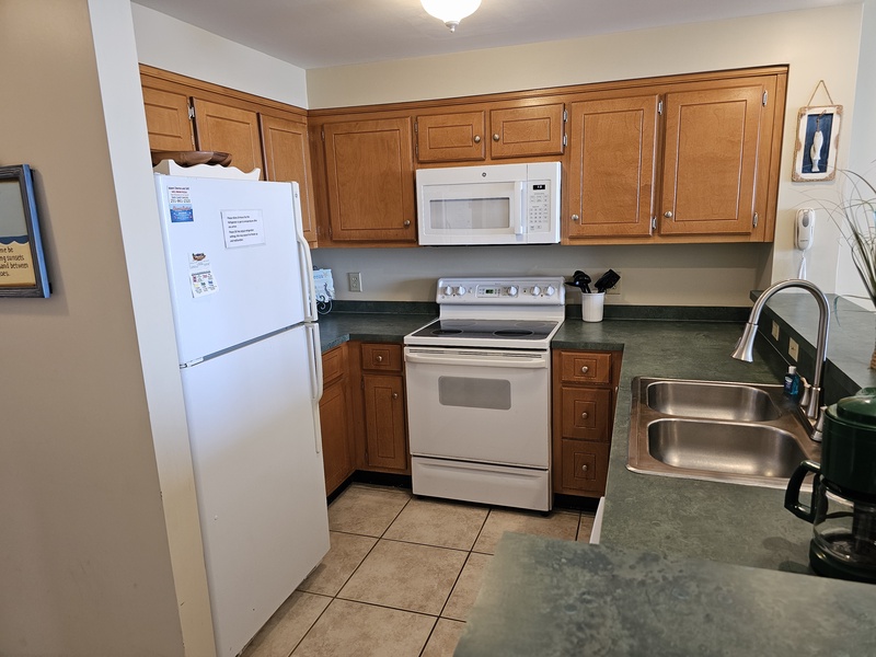 Fully equipped kitchen!