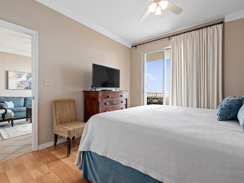 master bedroom from bathroom