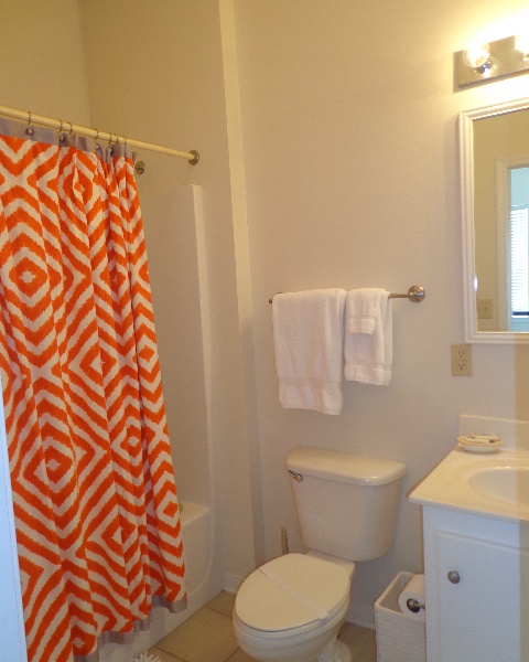 front bathroom from door