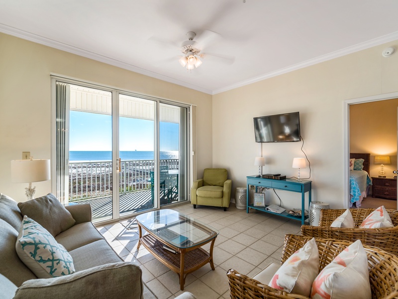 balcony & bedroom door