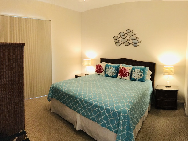 master bedroom bed
