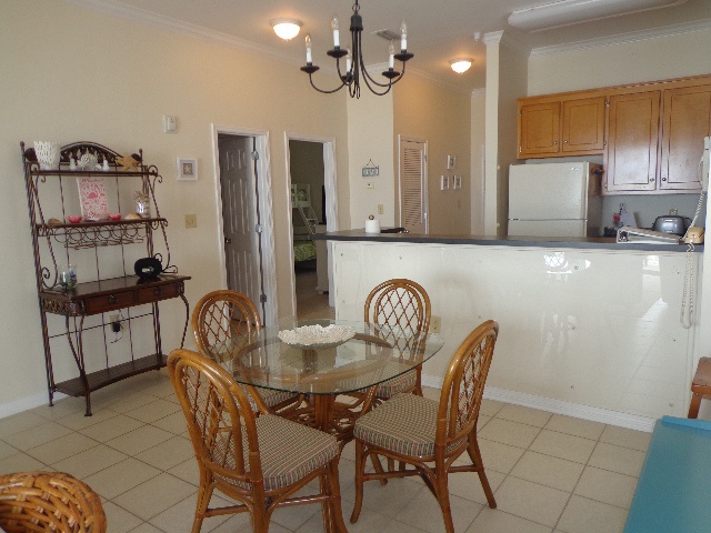 dining area from living room