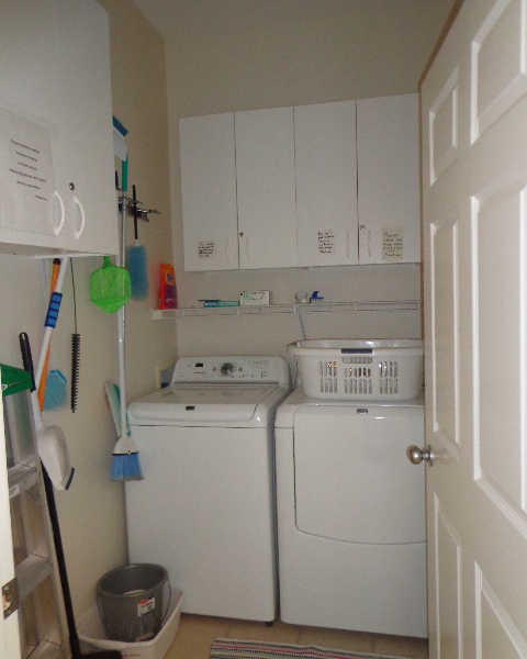 laundry & cabinets