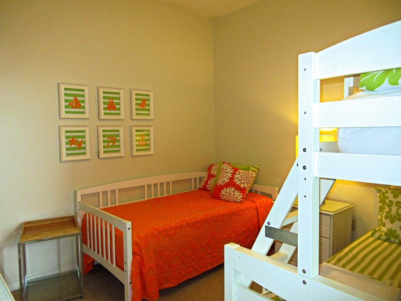 front bedroom bed