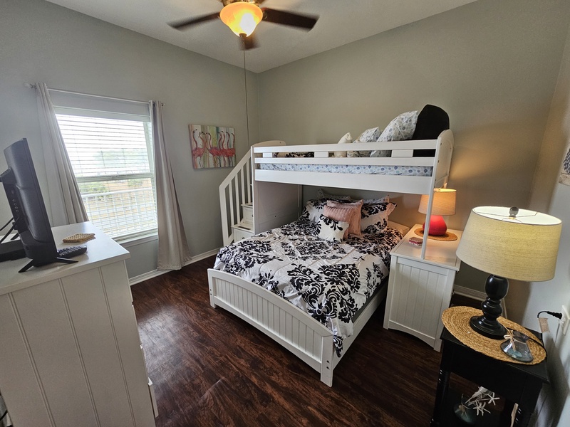 View of the Dauphin Island Bridge from guest bedroom.