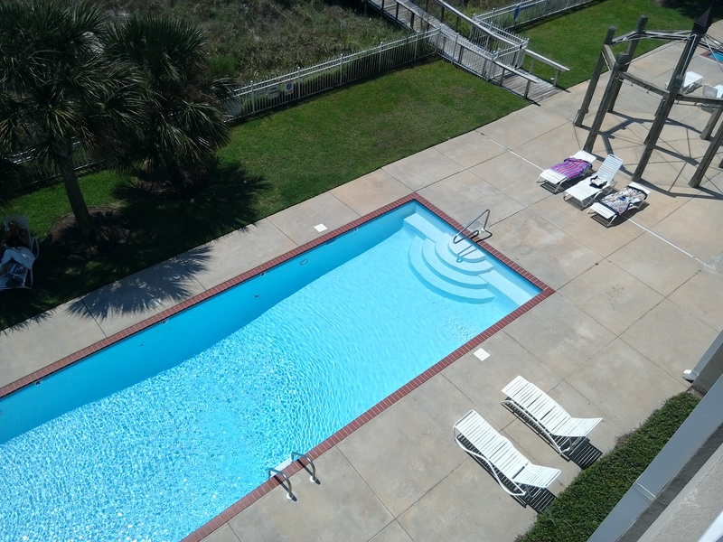 view of pool & gazebo