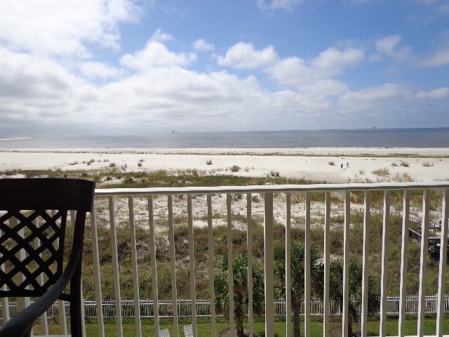 view from door