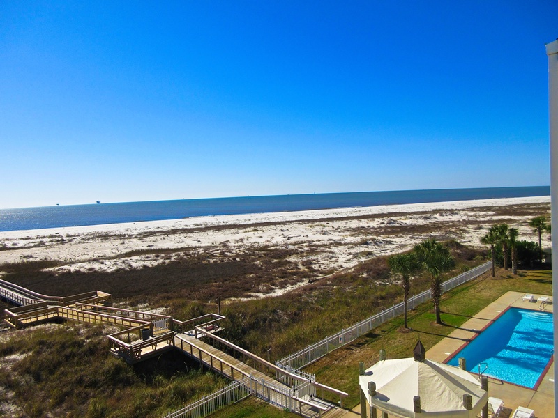 pool area & gazebo