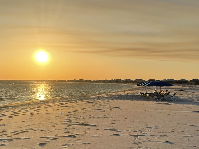 Sunset on the Beach!