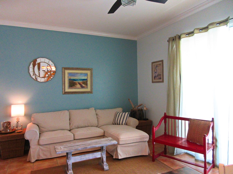 living room & balcony access