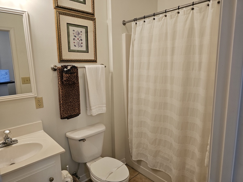 front bathroom shower