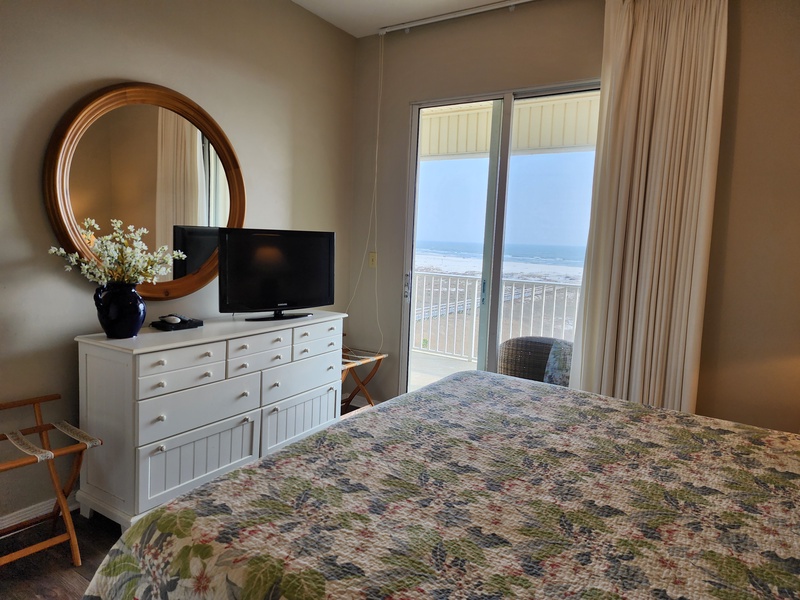 master bedroom TV
