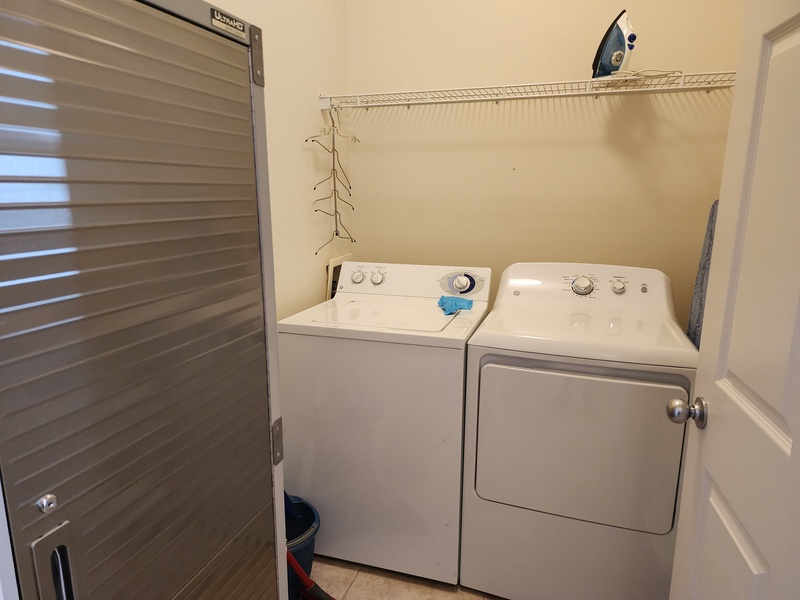 laundry area