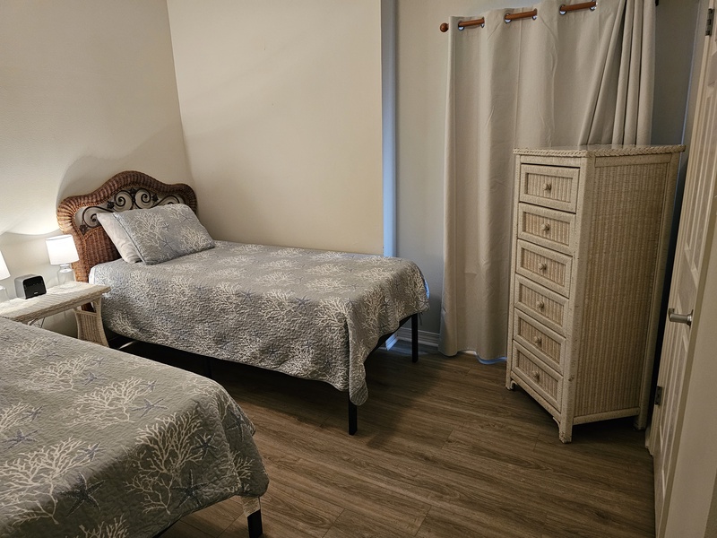 2nd Bedroom with Chest of Drawers (B Side)