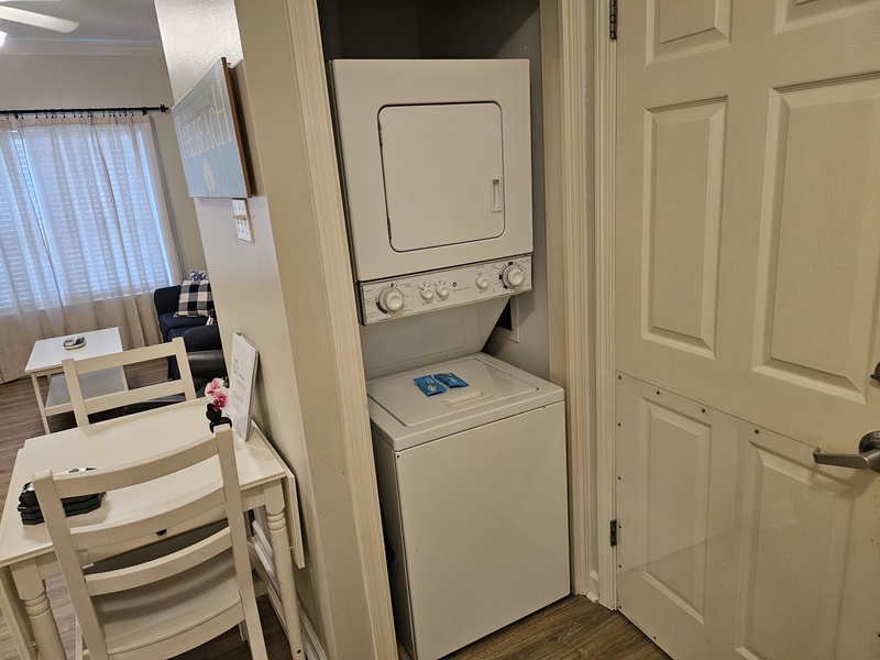 Stackable Washer & Dryer (B Side)