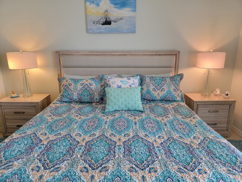 bed close up