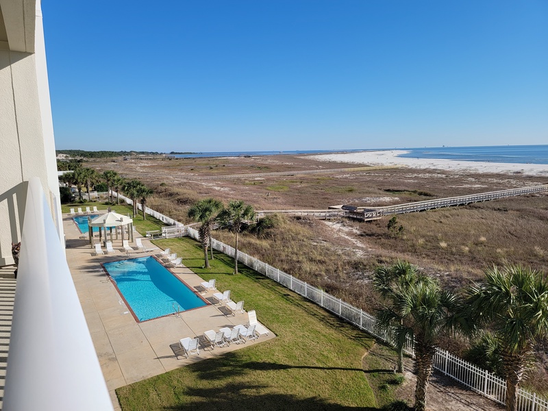 pool area view