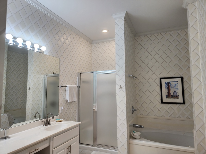 Master bathroom