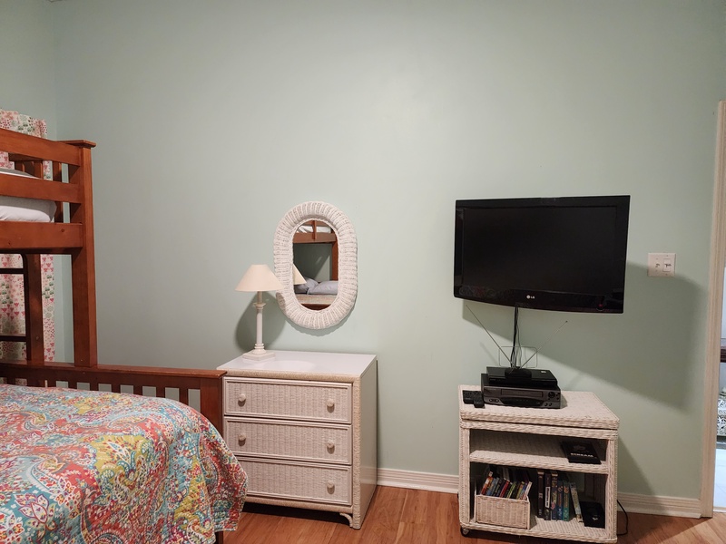 Second bedroom TV