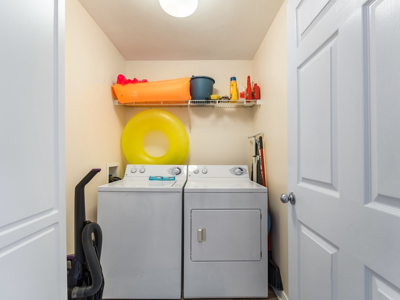 laundry area