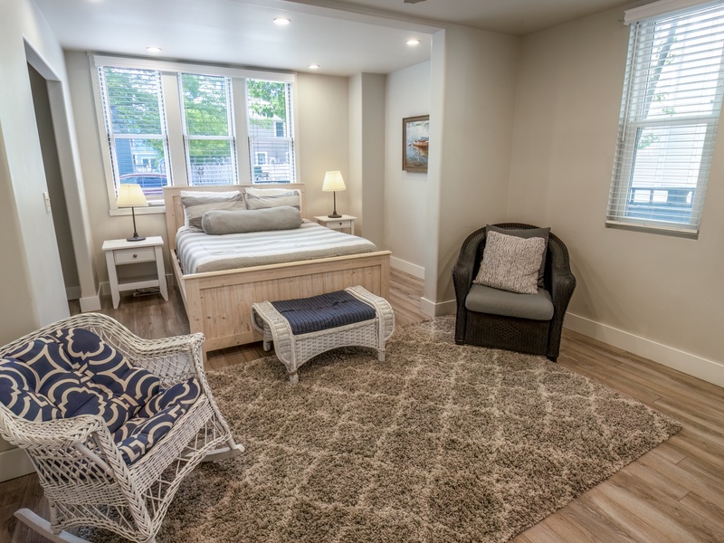 Main Level | Bedroom 1 | Queen With Attached Full Bath