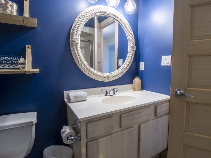 Main Level | Hall Bath | Walk-in Shower