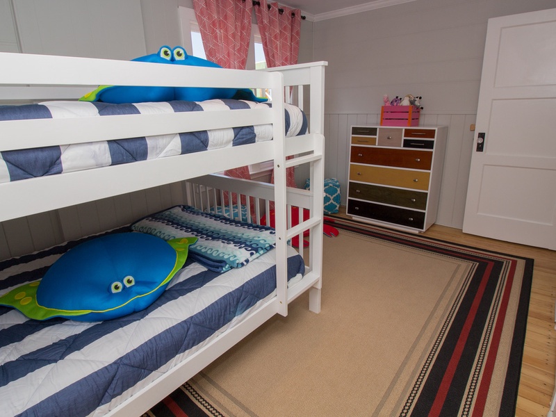 Second Level | Bedroom 5 | Twin over Twin Bunk Bed