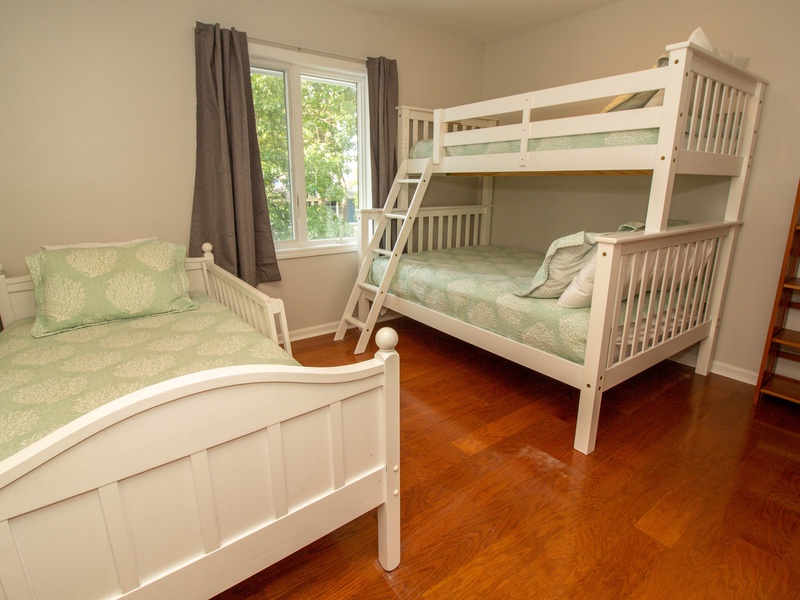Second Level | Bedroom 4 | Twin Bed, Bunk Bed Twin over Full