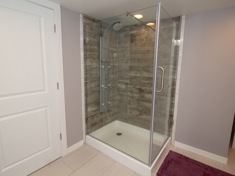 Basement | Bathroom 5 | Custom Built Shower