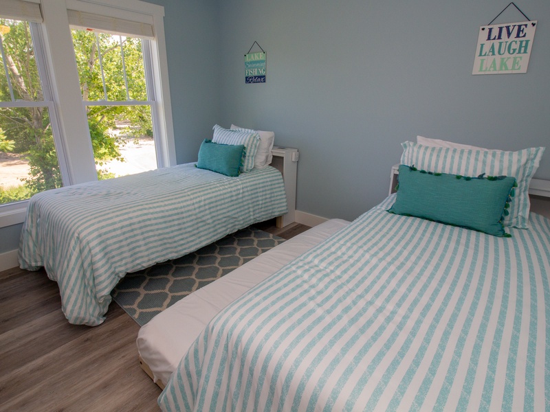 Level 2 | Bedroom 2 | Two Twin Beds With Twin Trundle