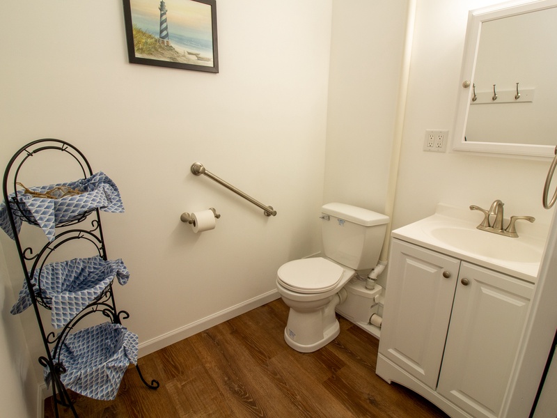 Main Level | Powder Room | Attached To Bedroom 3