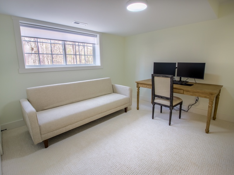 Basement Level | Bedroom 6 | Futon With Office 