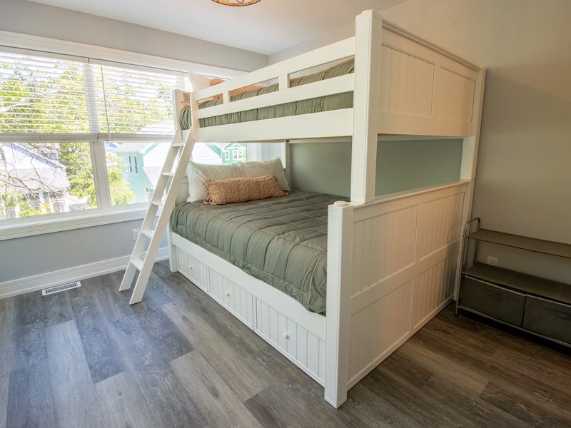 Third Level |  Bedroom 3 | Extra Large Full Over Queen Bunk Bed 